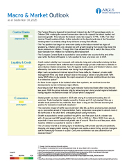 Macro and Market Outlook